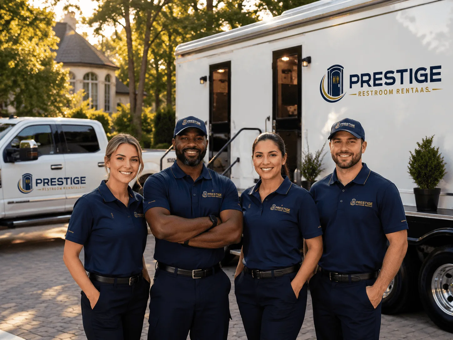 Trusted Luxury Portable Restrooms company in Mount Calm, TX